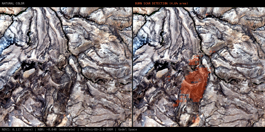 ML analysis for Wildfire Calico, Humboldt, Nevada