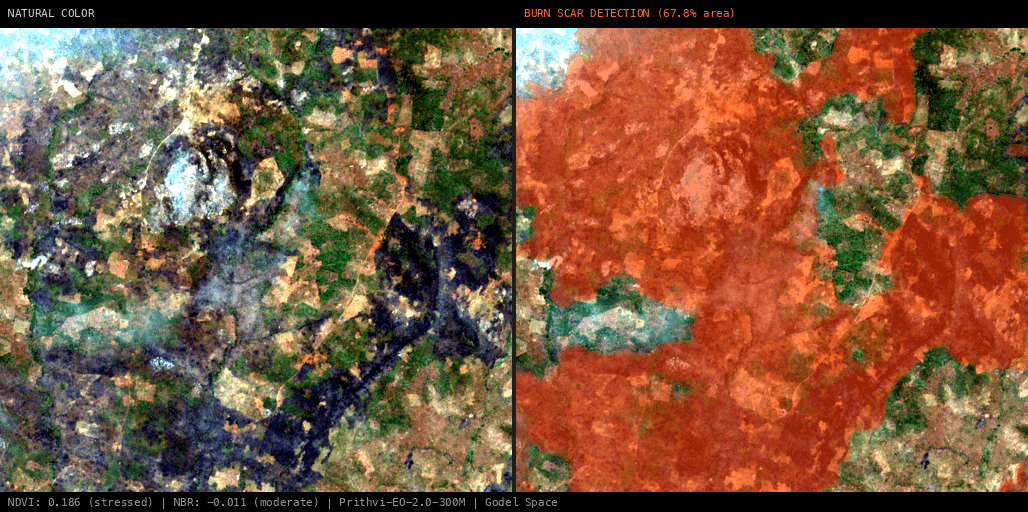 ML analysis for Green forest fire notification in Mozambique
