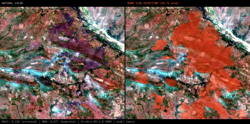 ML analysis for Green forest fire notification in Mozambique