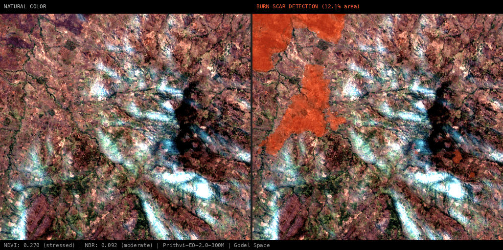 ML analysis for Green forest fire notification in Mozambique